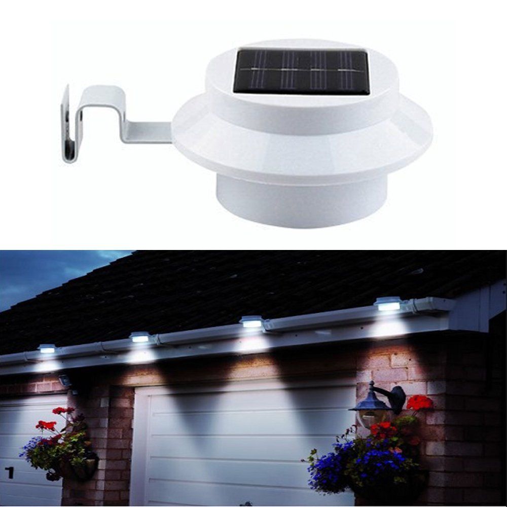Four Outdoor LED Solar Lights Only $6.99 SHIPPED!