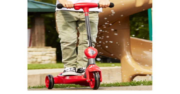 Cars 6 Volt Battery-Powered Electric Bubble Scooter Only $28! (Reg. $40)