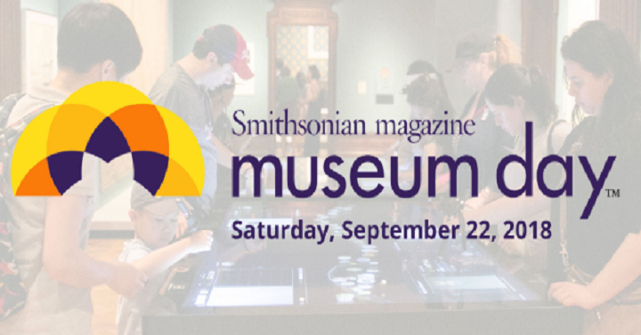 FREE Admission For Two To Any Participating Museum On September 22nd! Register For Tickets Today!