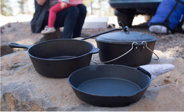 Stansport Cast Iron Set Pre Seasoned Cookware Set – Only $24!