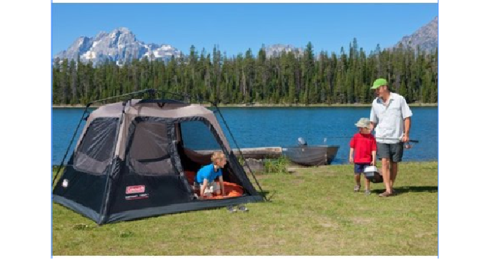 Coleman 4-Person Instant Cabin Only $67 Shipped! (Reg. $99)