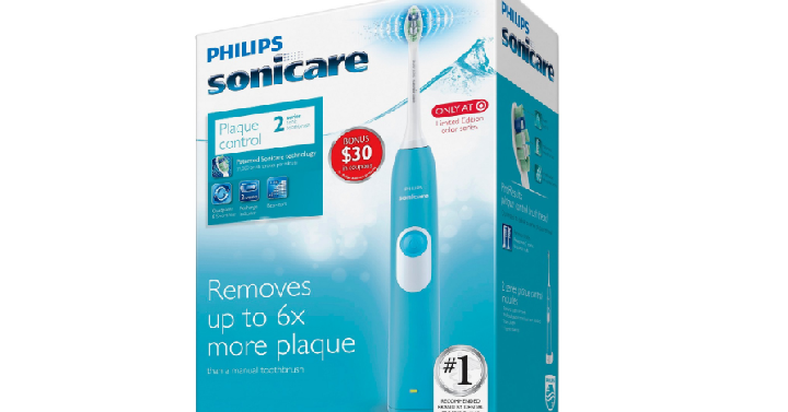 Philips Sonicare 2 Series Plaque Control Rechargeable Electric Toothbrush Only $19.99! (Reg. $50)