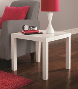 Cute, White End Table just $15!