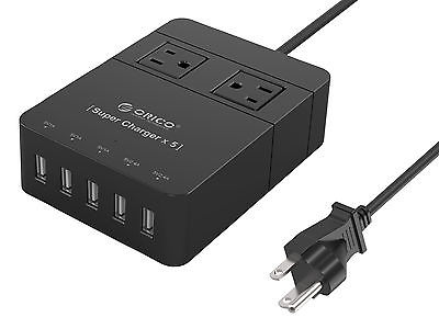 2 Outlet Surge Protector with 5 USB Charging Ports—$18.99 + FREE Shipping!