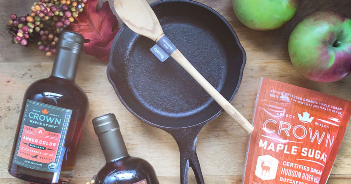 Win a Crown Maple Cast Iron Skillet Kit!