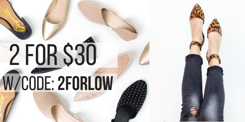 Cents of Style – 2 For Tuesday – CUTE and Trendy Shoes – 2 For $30! FREE SHIPPING!
