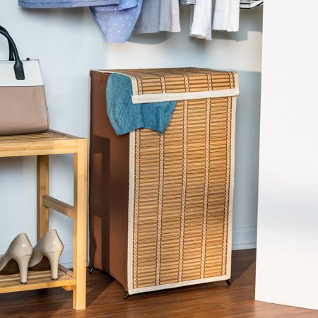 Honey Can Do Bamboo Wicker Weave Hamper Only $6.93! (Reg $20.38)