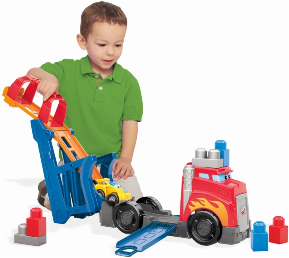 First Builders Fast Tracks Racing Rig Building Set Just $7.99! FREE Shipping!