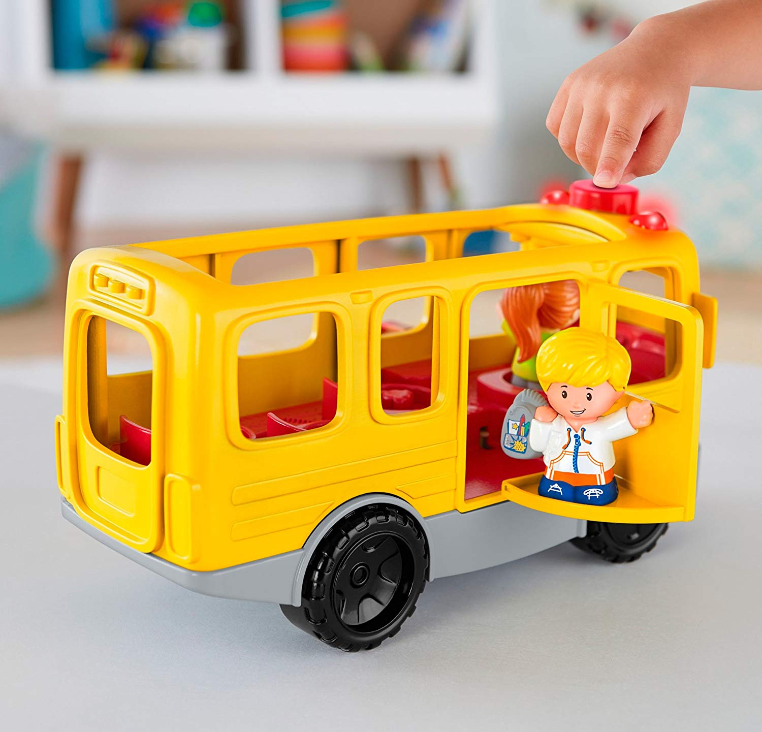 Fisher-Price Little People Sit with Me School Bus Vehicle Only $9.84!
