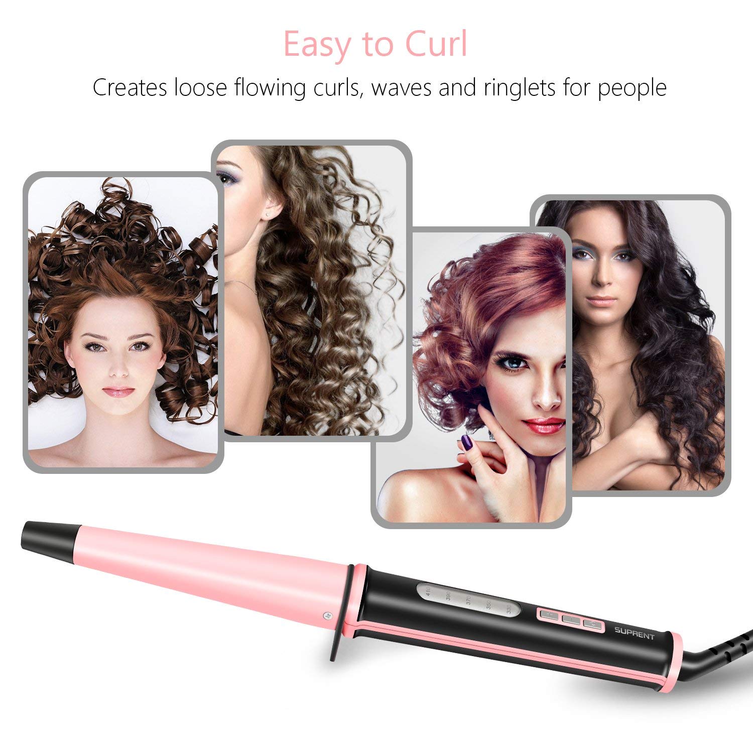Suprent Hair Curling Wand Only $16.95 On Amazon!