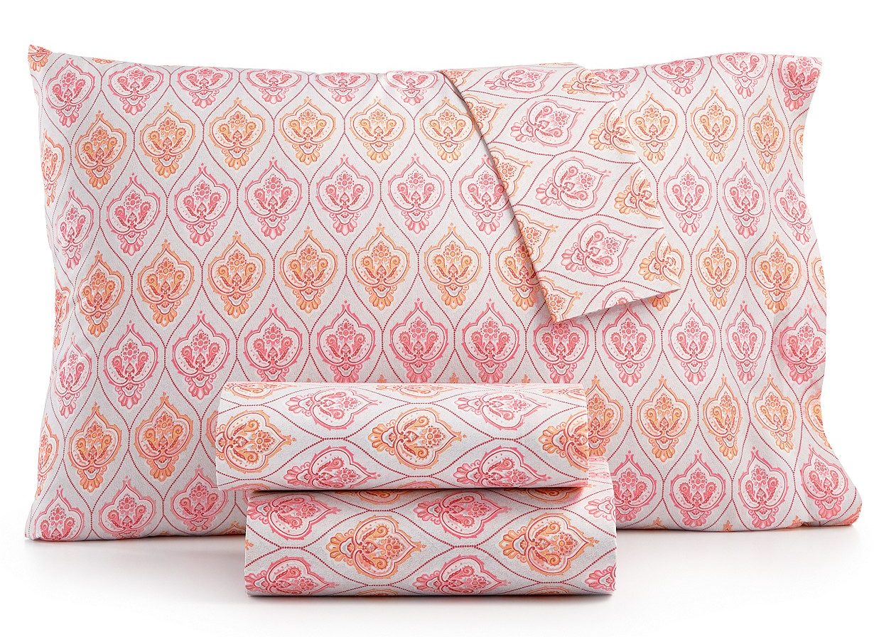 WOW!! Printed Microfiber Sheet Sets ONLY $4.89 – $10.49 at Macy’s!!
