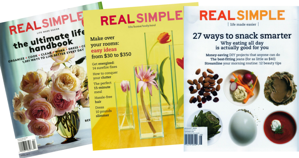FREE Subscription to Real Simple Magazine!