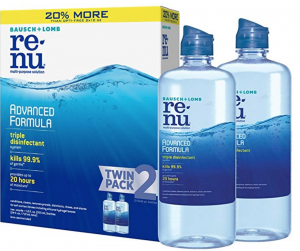 Bausch + Lomb ReNu Lens Solution 2-Pack Just $9.22 Shipped!