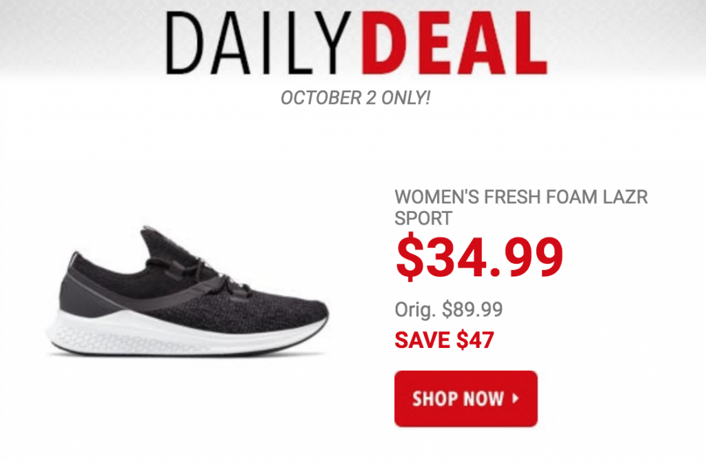 Women’s Fresh Foam Lazr Sport Running Shoes Just $34.99 Today Only!