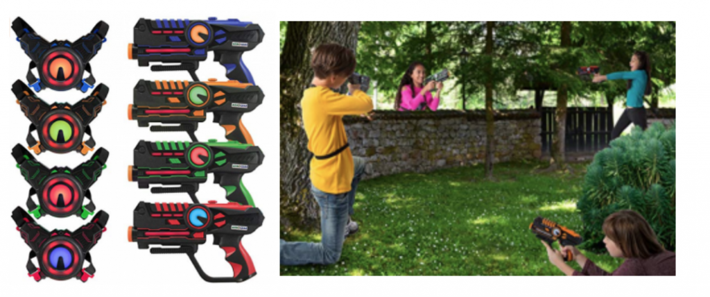 ArmoGear Infrared Laser Tag Blasters and Vests 4-Pack Just $99.99!