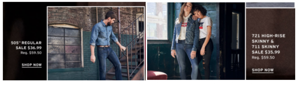 Save Big On Levi’s At Macy’s! Prices As Low As $35.99 Plus FREE Shipping!