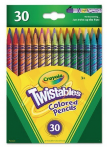 Crayola Twistables Colored Pencils 30-Count Just $5.97 As Add-On!