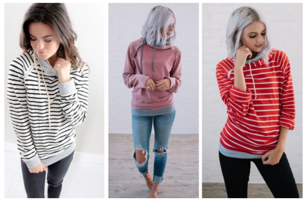 Double Hooded Sweatshirts Just $19.99! (Reg. $49.99)