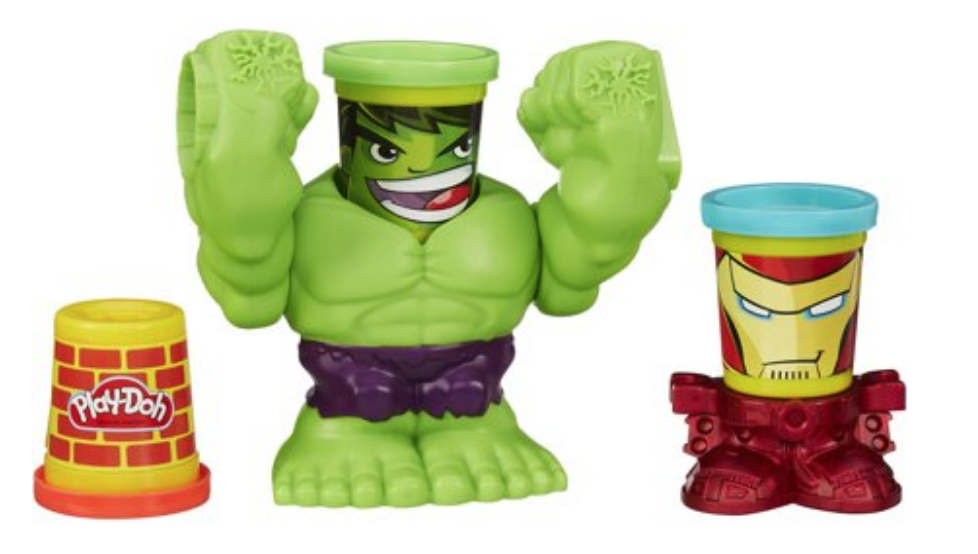 Play-Doh Marvel Smashdown Can-Heads with The Hulk Just $11.35!