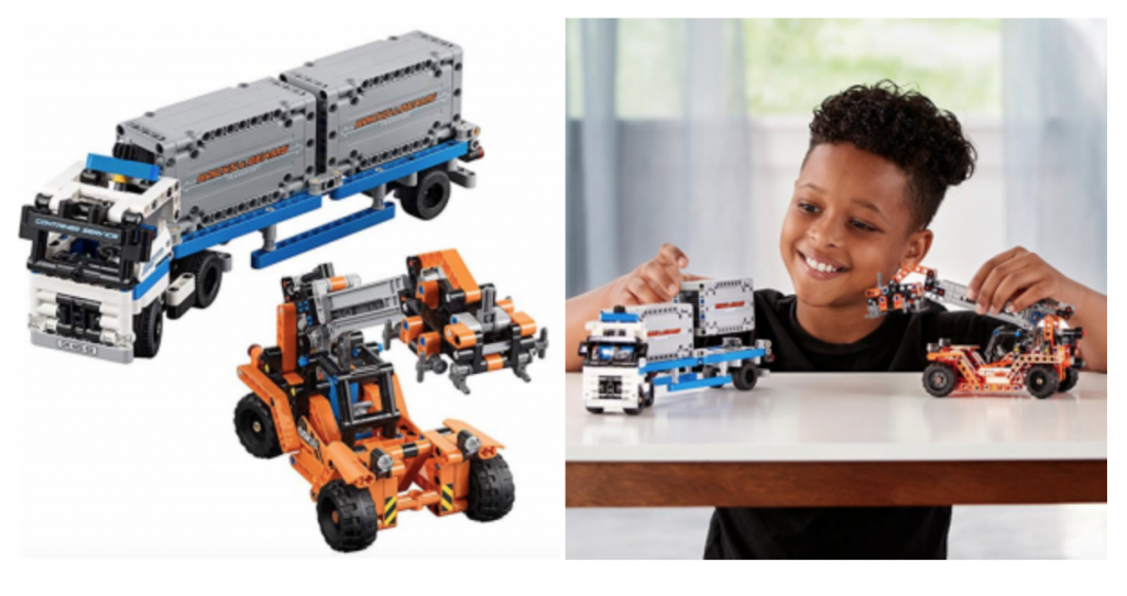LEGO Technic Container Yard Building Kit Just $39.99! (Reg. $59.99)