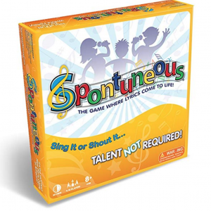 Spontuneous The Song Game – Sing It or Shout It $29.99!