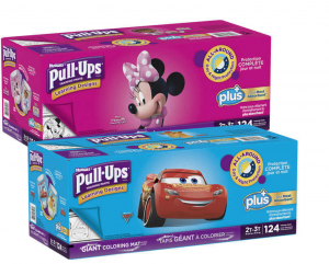 Huggies Pull-Ups Plus Training Pants for Boys or Girls 124-Count Just $27.99!
