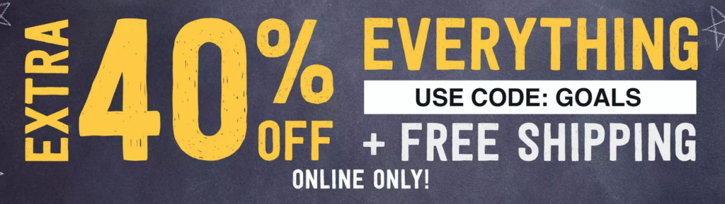 Crazy 8: FREE Shipping & 40% Off Everything!