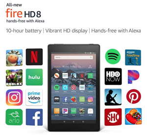 All-New Fire HD 8 Tablet Hands-Free with Alexa 8″ HD Display, 16 GB $59.99! (Reg. $79.99)