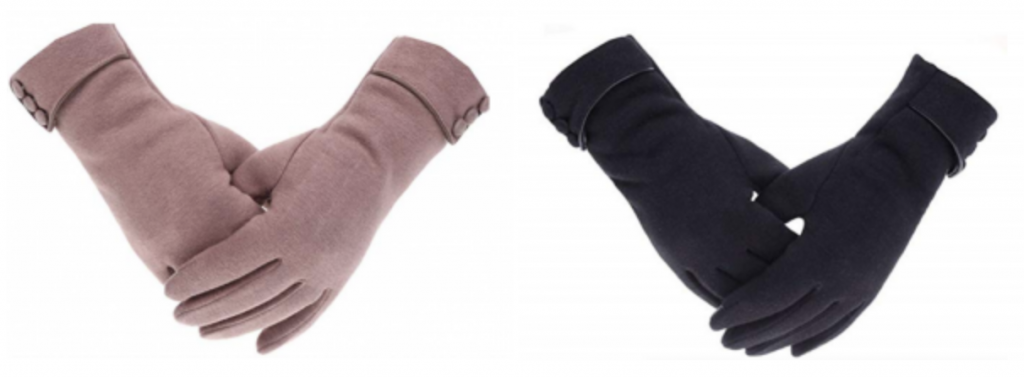 Tomily Womens Touch Screen Phone Fleece Windproof Gloves $9.99!
