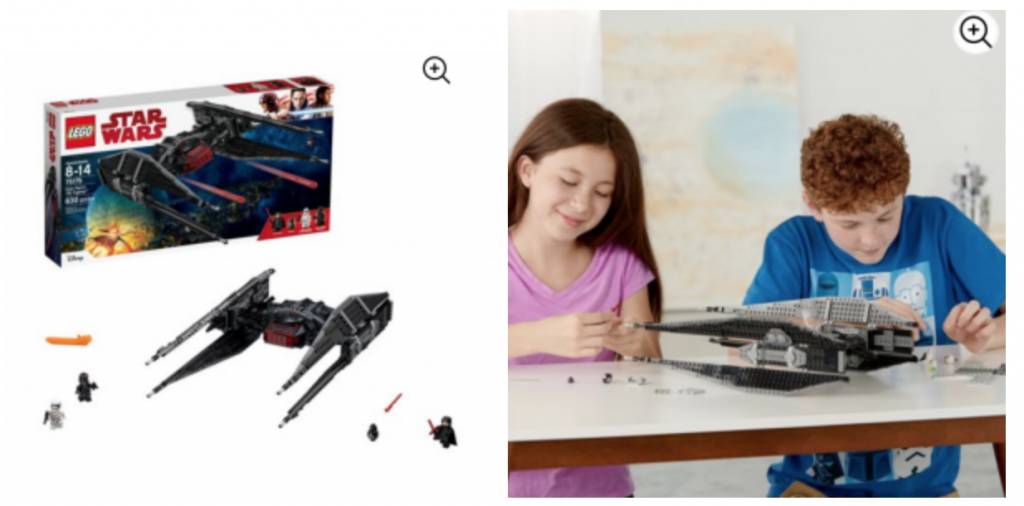 LEGO Star Wars Kylo Ren’s TIE Fighter Building Kit Just $55.99! (Reg. $79.99)