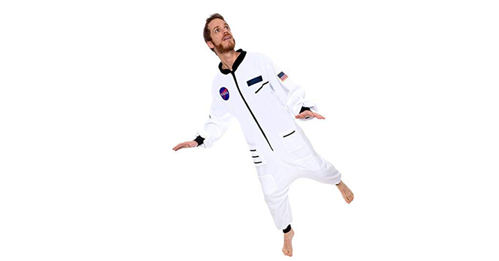Silver Lilly One Piece Adult Astronaut Pajamas/Costume – Just $21.59!