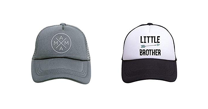 Save up to 40% on Tiny Trucker Brand Hats!