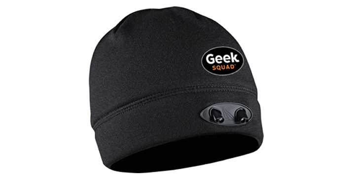 Panther Vision Geek Squad POWERCAP LED Lined Fleece Beanie – Just $11.99!
