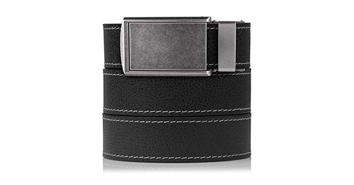 SlideBelts Men’s Premium Top Grain Leather Ratchet Belt – Just $46.50!