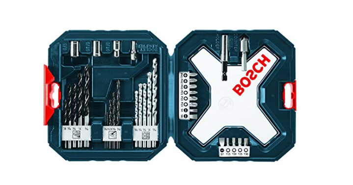 Bosch 34-Piece Drill and Drive Bit Set Only $7.48! Great Reviews!