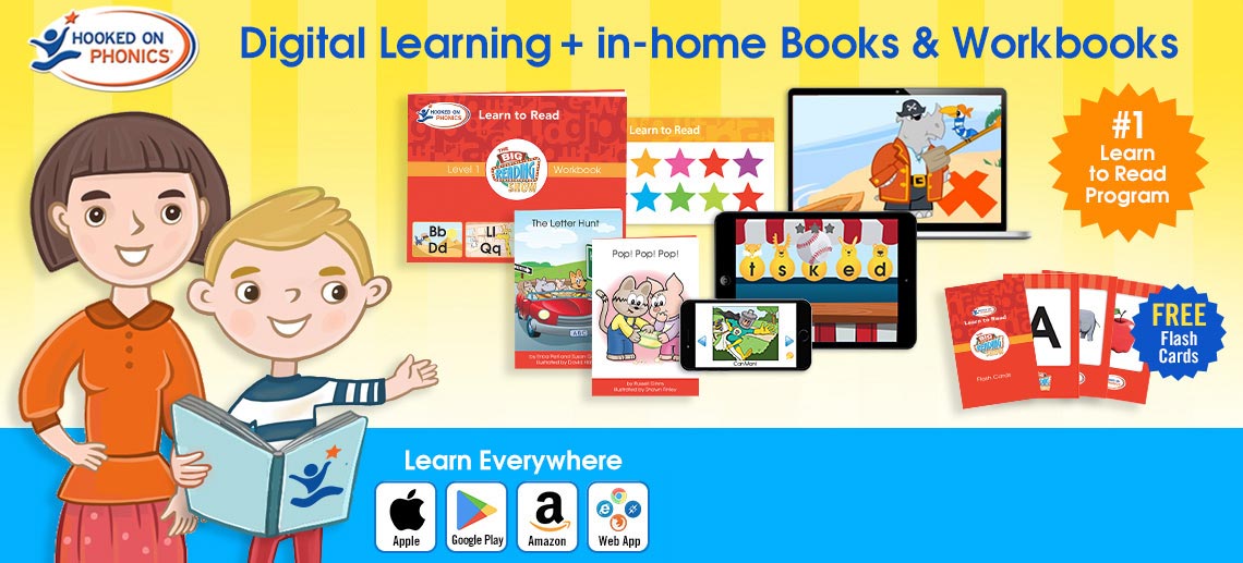 Try Hooked on Phonics FREE for 30 Days!
