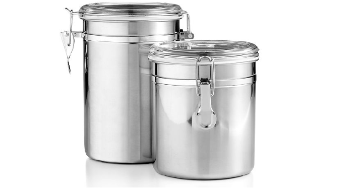 Martha Stewart Essentials Set of 2 Food Storage Canisters Only $7.99! (Reg. $17)