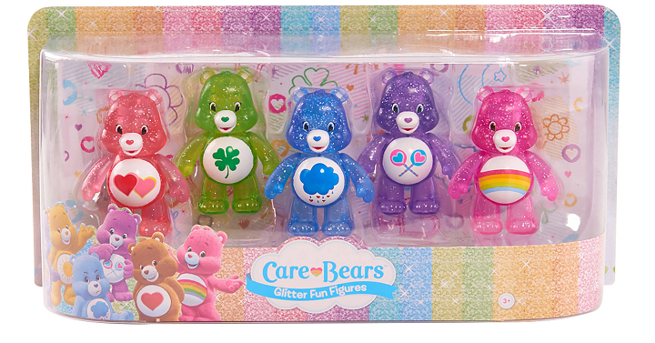 Care Bears Glitter Fun Figure Set Only $12.01! (Reg $17.00)