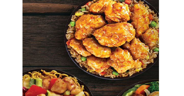 Panda Express: FREE Small Orange Chicken Entree with ANY Online Purchase!