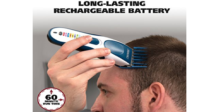 Wahl Clipper Color Pro Cordless Rechargeable Hair Clippers 21 Pieces Only $21! Great Reviews!
