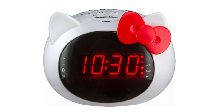 eKids Hello Kitty Digital FM Clock Radio – Just $12.99!