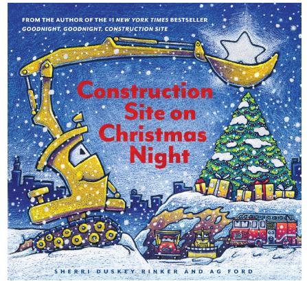 Construction Site on Christmas Night Hardcover Book – Only $10.29!
