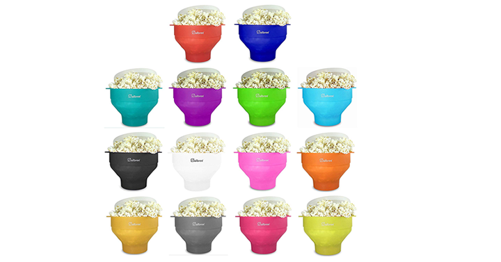 The Original Salbree Microwave Popcorn Popper with Lid, Silicone Popcorn Maker – Just $15.90!