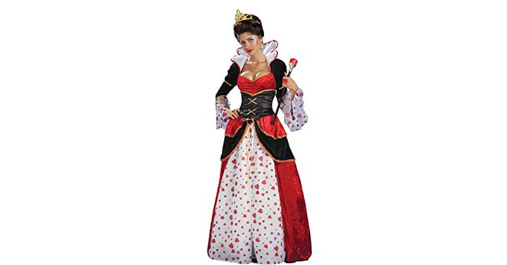 Alice In Wonderland Queen Of Hearts Costume – Just $29.50!