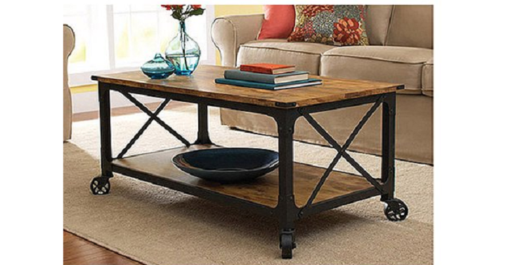 Better Homes & Gardens Rustic Country Coffee Table Only $99.99!
