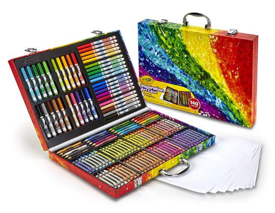 Crayola Inspiration Art Case (140 Pieces) – Only $14.99!