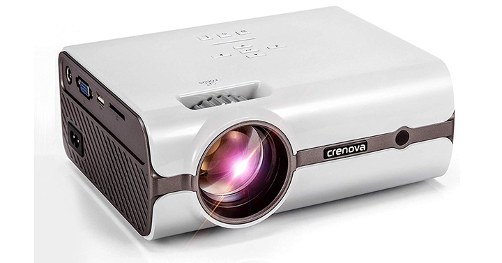 Crenova 2018 Upgraded Home/Portable Video Projector – Just $74.99!