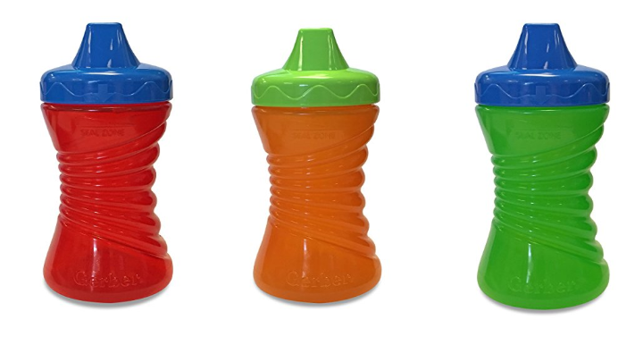 Gerber Graduates Fun Grips Hard Spout Sippy Cup 10-Ounce Only $2.44! Great Reviews!
