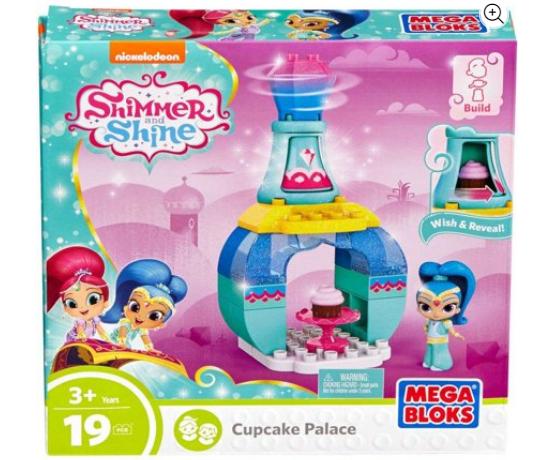 Mega Bloks Nickelodeon Shimmer and Shine, Cupcake Palace – Only $6.99!