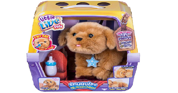 Little Live Pets Snuggles My Dream Puppy Only $32.31 Shipped! (Reg. $58)